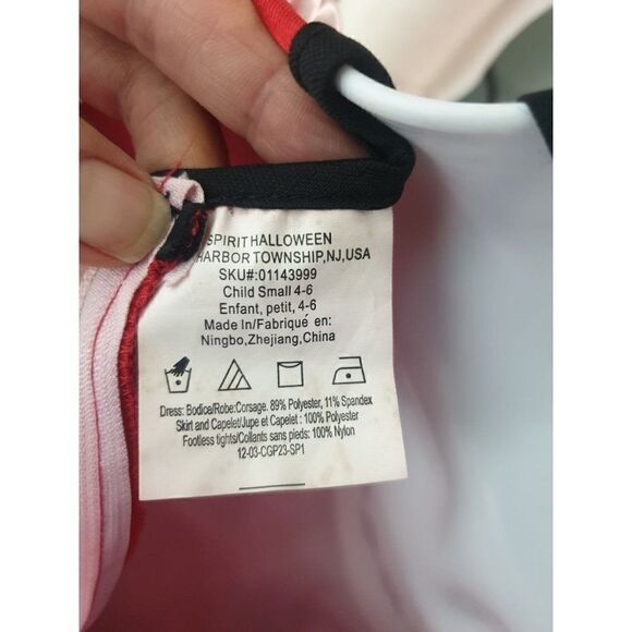 Kids Little Red Riding Hood Costume Halloween Cosplay Girls Small NWOT - Picture 7 of 8